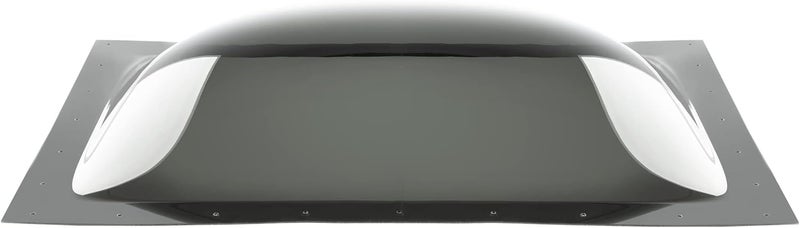 RecPro RV Skylight Outer Dome | 14" x 22" Universal Outer Skylight | Bubble Style (Smoke) - Image 2